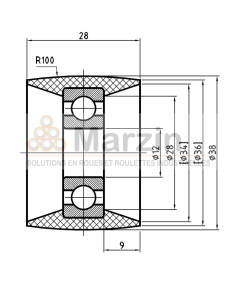 GALET PEVOLON® 130 PA/038/028/5/12