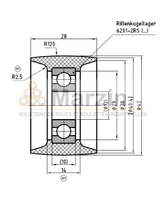 GALET PEVOLON® 130 PA/042/028/5/12