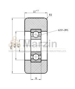 GALET PEVOLON® 130 PA/054/022/5/12