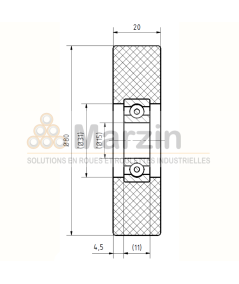 GALET PEVOLON® 130 PA/080/020/5/15