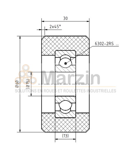 GALET PEVOLON® 130 PA/060/030/5/15