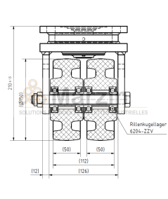 ROULETTE PEVOLON® ULCD 150/50/5