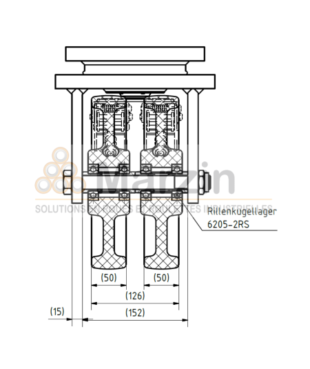 ROULETTE PEVOLON® ULCD 250/50/5