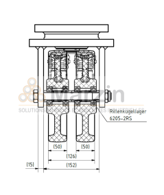ROULETTE PEVOLON® ULCD 250/50/5