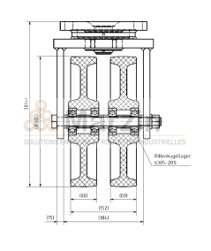 ROULETTE PEVOLON® ULCD 300/60/5