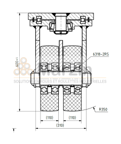 ROULETTE PEVOLON® ULCD 400/110/5