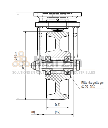 ROULETTE PEVOLON®  ULC 200/065/5
