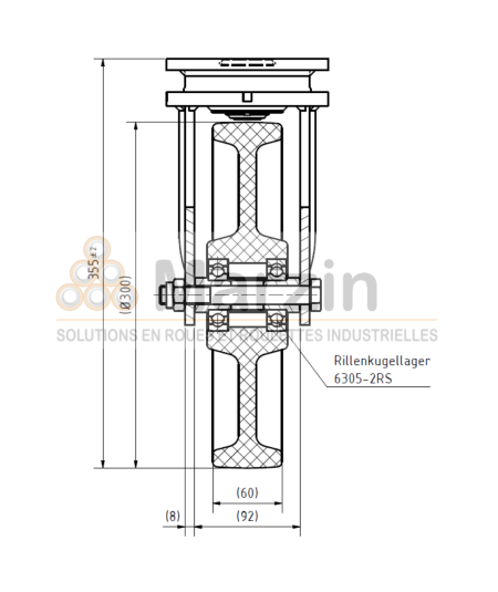 ROULETTE PEVOLON®  ULC 300/60/5