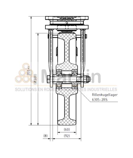 ROULETTE PEVOLON®  ULCF 300/060/5
