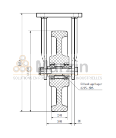 ROULETTE PEVOLON®  UBC 250/50/5