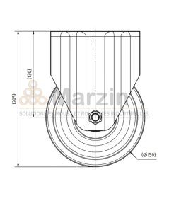 ROULETTE PEVOLON®  WBX NI/150/50/5R