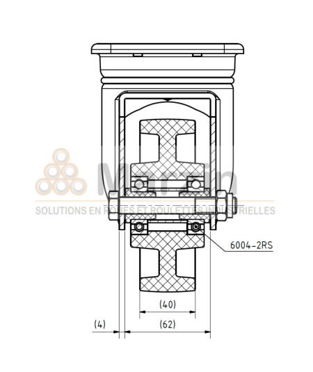 ROULETTE PEVOLON®  WLX 125/40/5