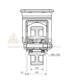 ROULETTE PEVOLON®  WLX 125/40/5