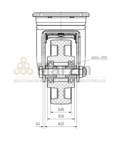 ROULETTE PEVOLON®  WLXF 125/40/5
