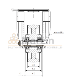 ROULETTE PEVOLON®  WBX 125/40/5