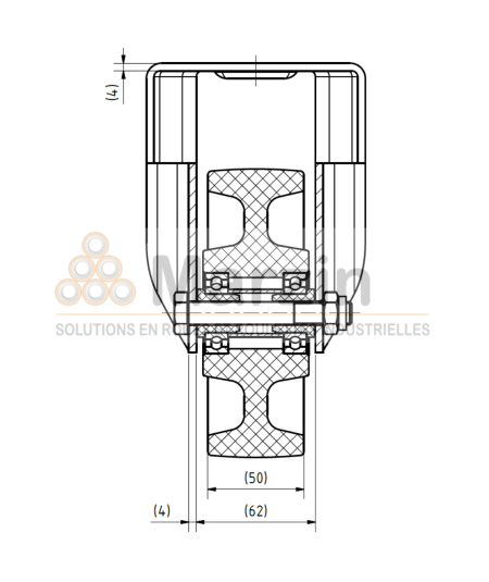 ROULETTE PEVOLON®  WBX 150/50/5