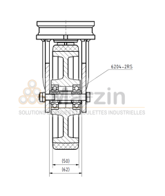 ROULETTE PUR 191/200/50/5