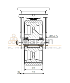 ROULETTE PUR 191/200/80/5