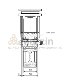 ROULETTE PUR 191/300/80/5