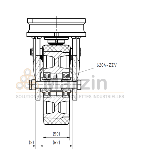 ROULETTE PUR 191 F/150/50/5