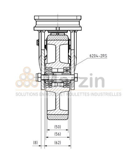 ROULETTE PUR 191 F/200/50/5