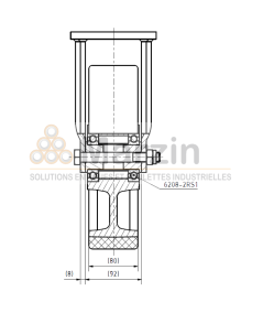 ROULETTE PUR 192/300/80/5