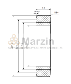 BANDAGE VULKOLLAN® 250/060/170 ZL