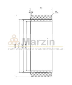 BANDAGE VULKOLLAN® 285/100/228 ZL