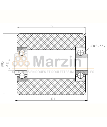 GALET PEVOLON®  85/095/101/17