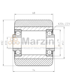 GALET PEVOPUR®  82/068/074/20 AR