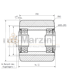 GALET PEVOPUR®  82/070/074/20 AR EP