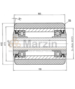 GALET PEVOPUR®  85/105/110/13 AR EP