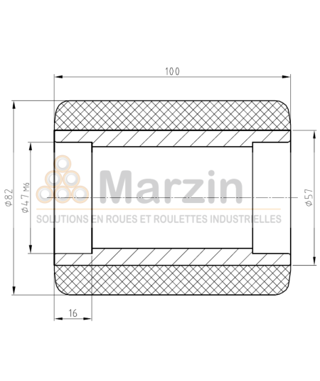 GALET PEVOPUR®  82/100/4716