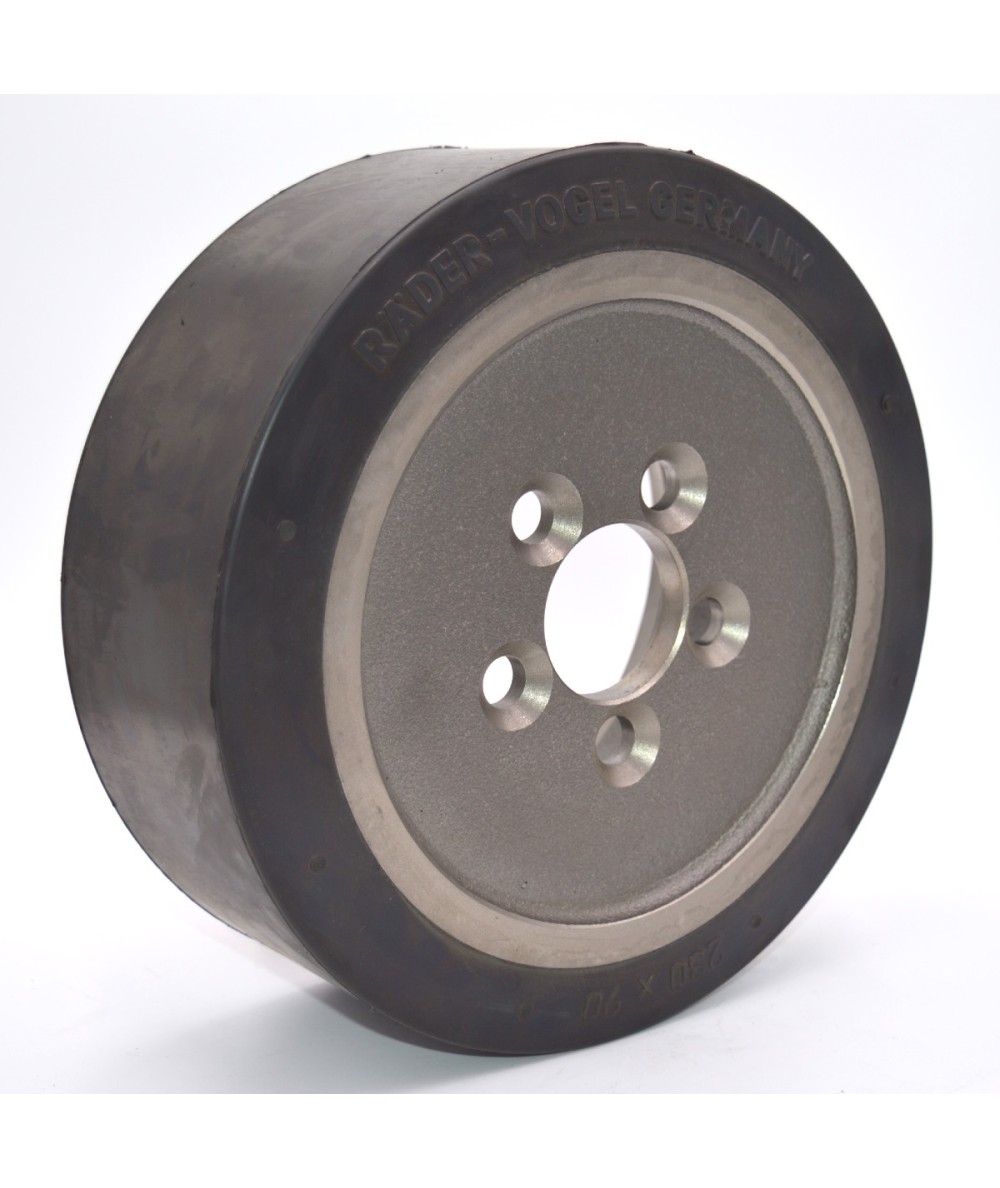 ROUE CAOUTCHOUC 230/090/185/45-5T