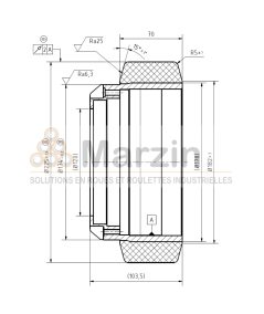 ROUE PEVOPUR®  225/070/178-12T