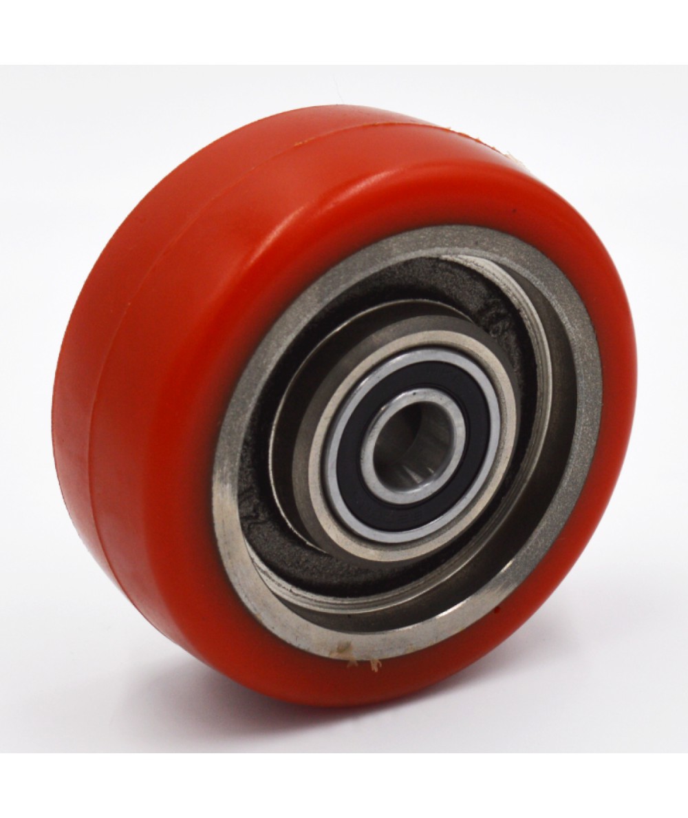 ROUE PEVODYN®-SOFT 100/040/040/15 B AR FONTE 78 SH