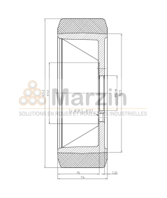 ROUE VULKOLLAN® 343/114/273/80-7T