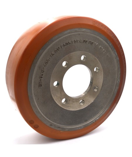 ROUE VULKOLLAN® 343/114/273/90F7-7T 95 SH B -SANS VIS