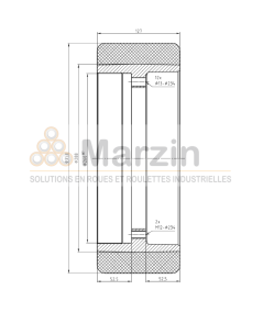 ROUE TRACTOTHAN® 353/127/288/216
